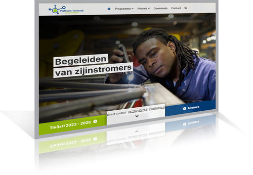 Platform Techniek Rivierenland - Website webdesign / ontwikkeling