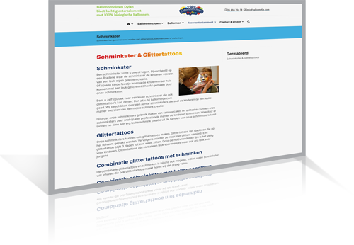Ballonnetje.com - vervolgpagina