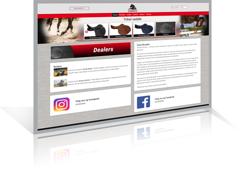 Tribalsaddles.nl - homepage