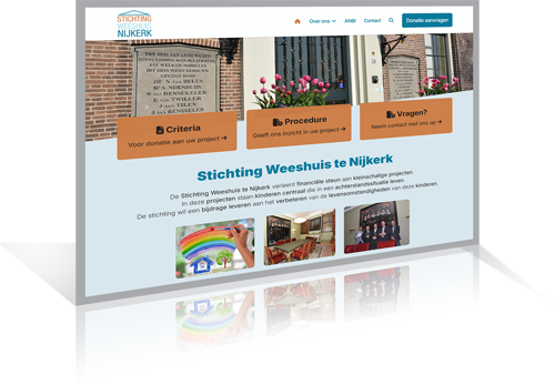 Weeshuisnijkerk.nl - homepage