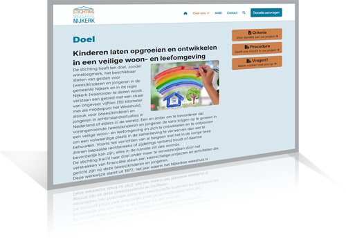 Weeshuisnijkerk.nl - vervolgpagina